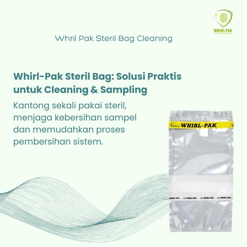 Whril Pak Steril Bag Cleaning B01489